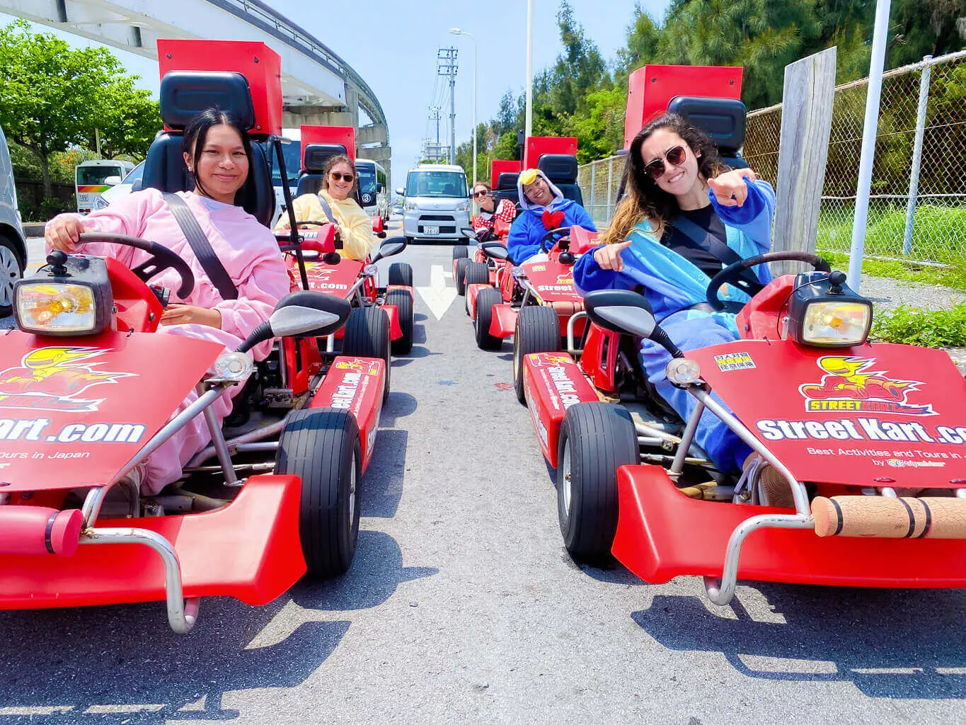 Real Life SuperHero Go-Karting Street